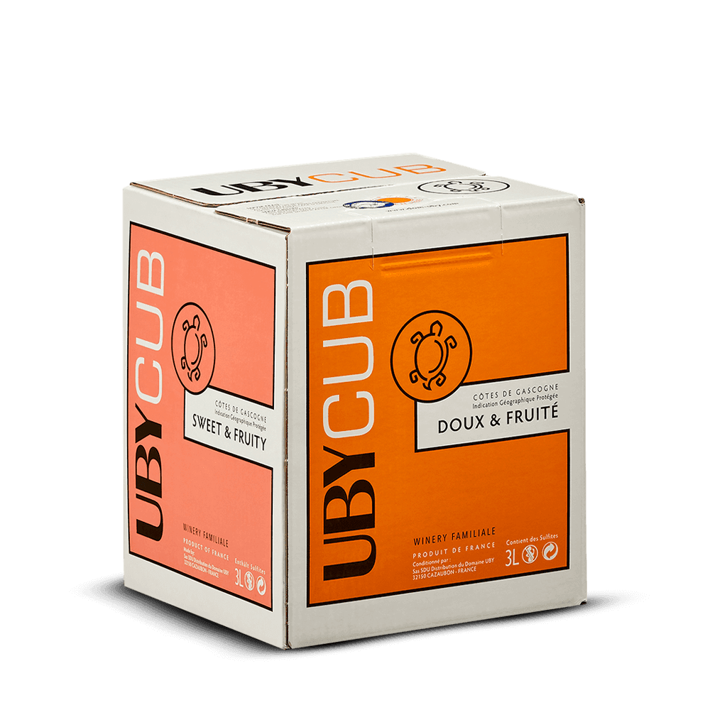 BIB 3L Blanc Doux 2025 - Uby