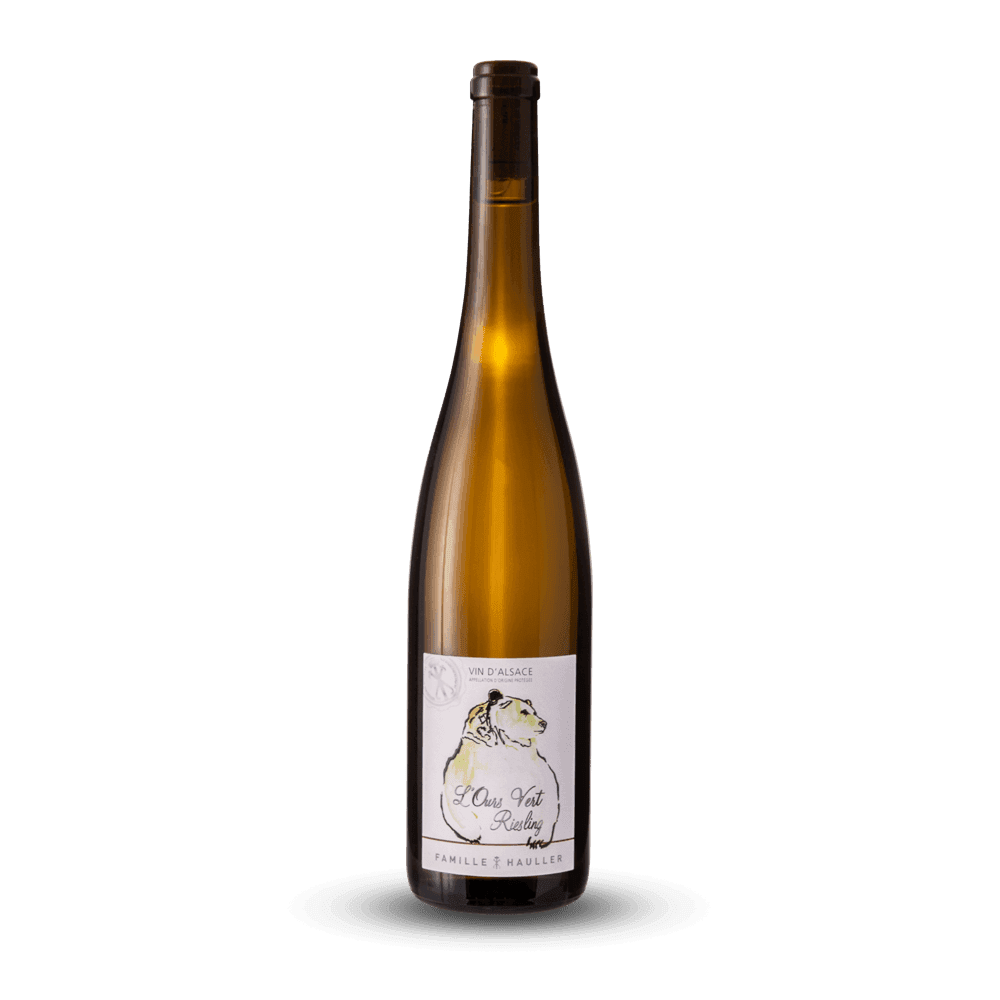 L'Ours Vert Blanc Riesling 2025 - Famille Hauller