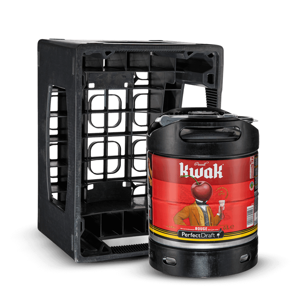 Mini fût Kwak Rouge 6L