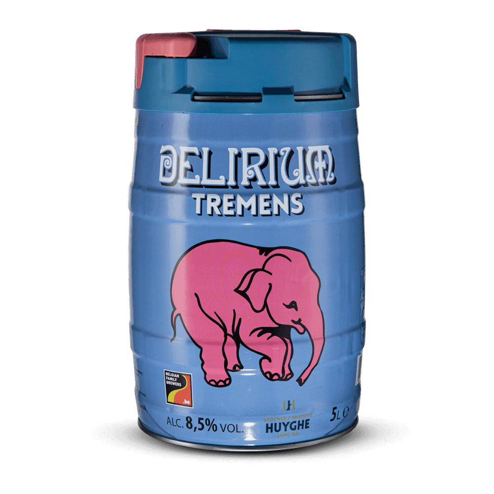 Mini-fût Délirium Tremens 5 l