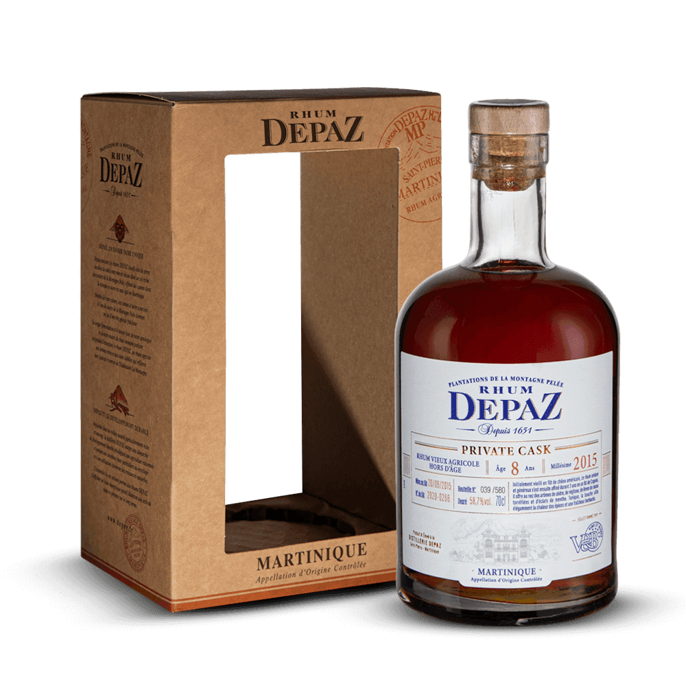 Depaz Brut De fût 2015 V And B 58,7%