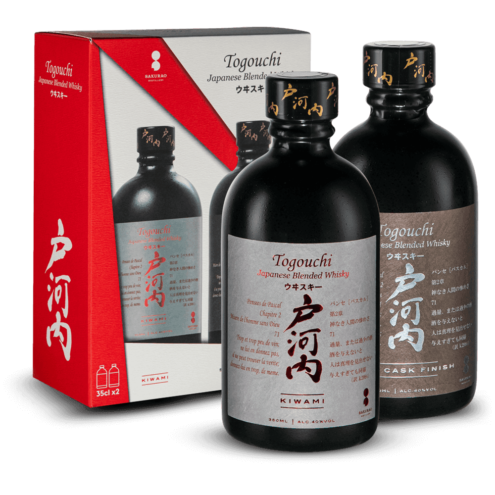 Coffret Togouchi - Kiwami & Saké Cask 40%