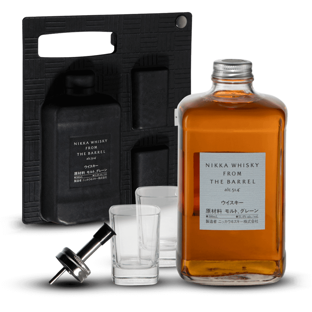 Coffret Nikka From The Barrel 51,4% + 2 Verres