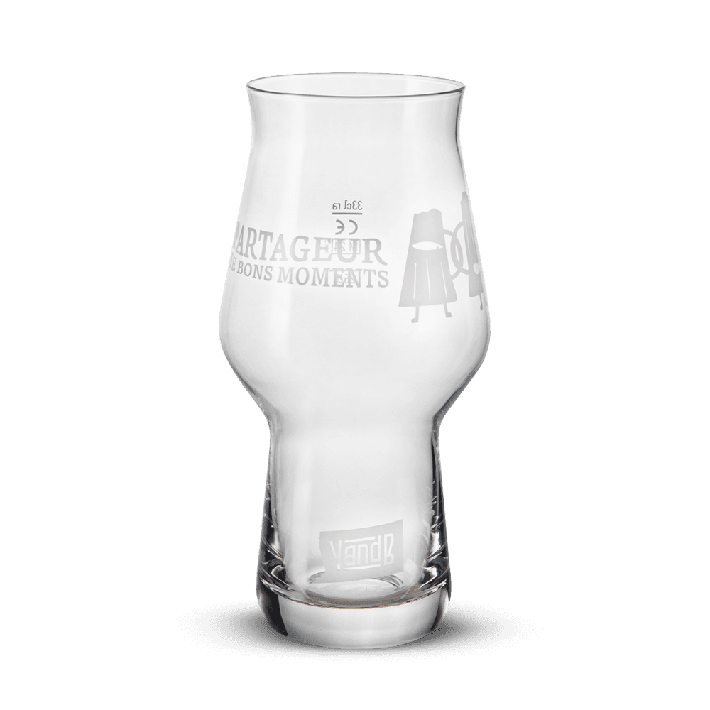 Verre Craft Beer V and B 33 cl