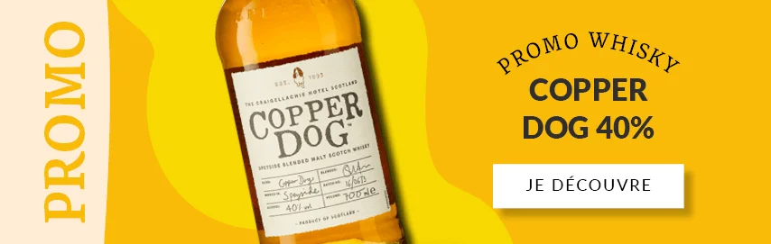 Menu Whisky - Copper Dog