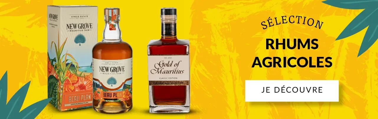 Menu Rhum - Rhum agricole