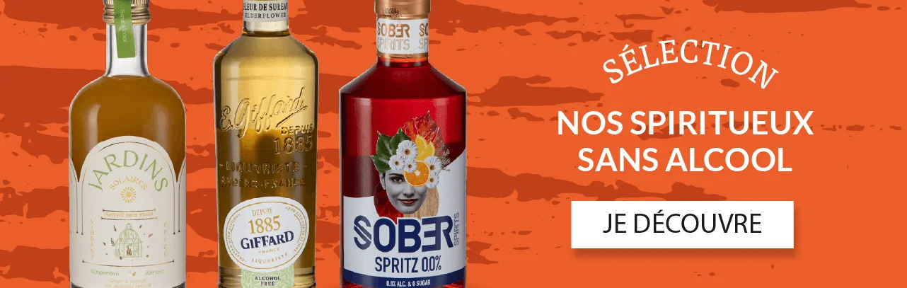 Menu Spiritueux - Sans alcool