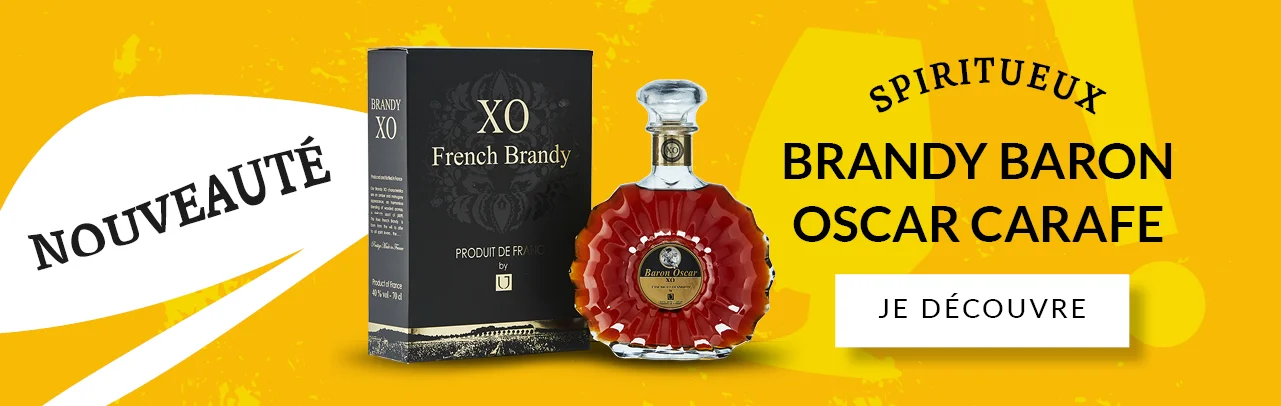 Menu Spiritueux - Brandy Baron Oscar