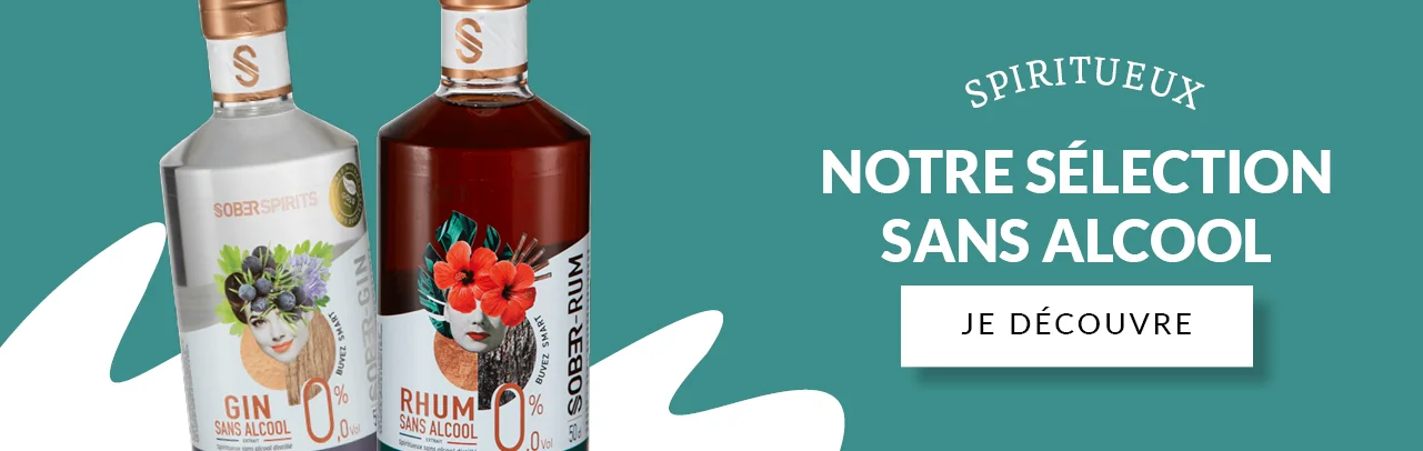 Menu Spiritueux - Spiritueux sans alcool