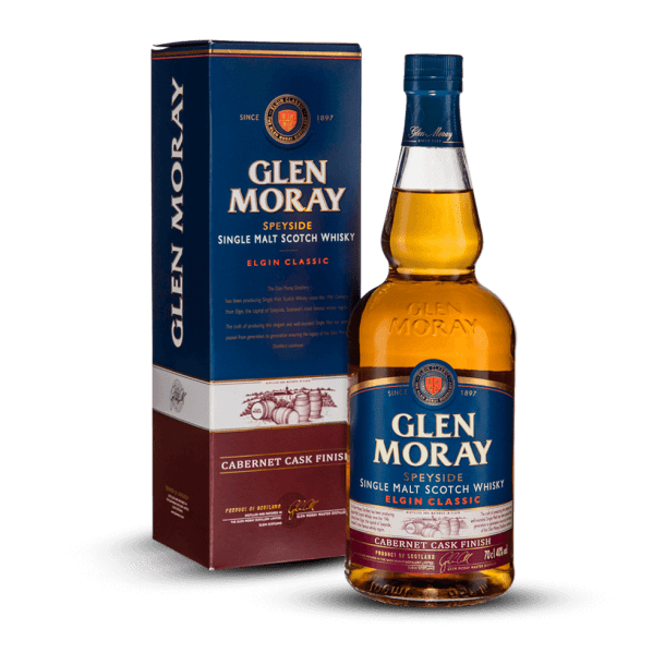Glen Moray Cabernet Cask Finish 40% + étui