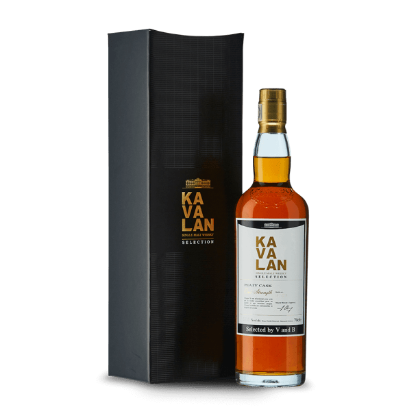 Kavalan Solist Peaty Single Cask Strenght V and B 57,8%