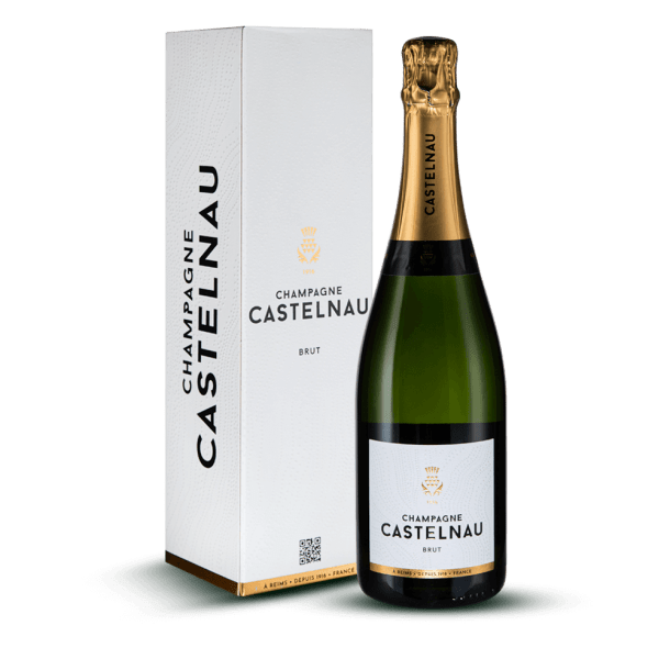 Champagne Castelnau Brut Réserve + Etui