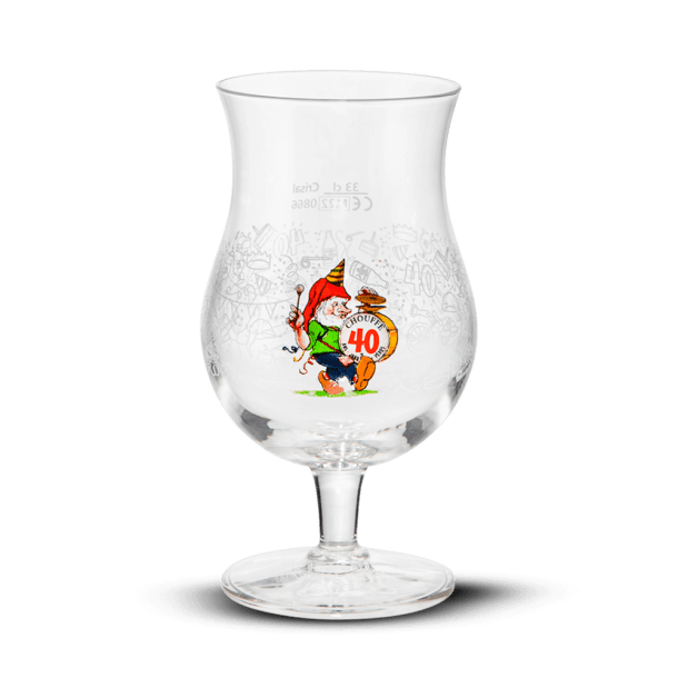 Verre Calice Chouffe 40 ans 33 cl