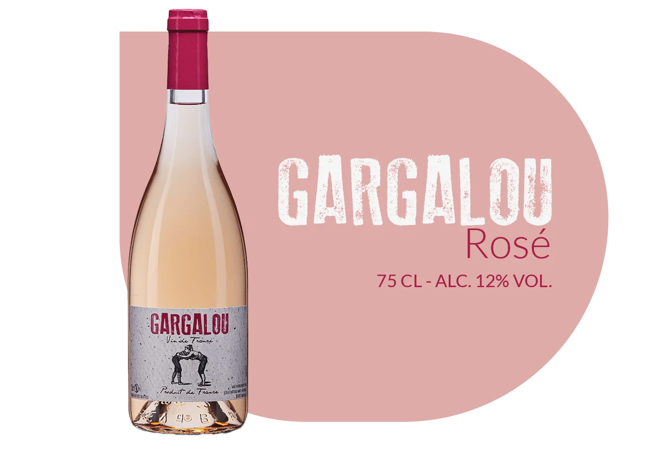 Gargalou Rosé est un vin du Château Haut Meyreau des Vignobles Invindia