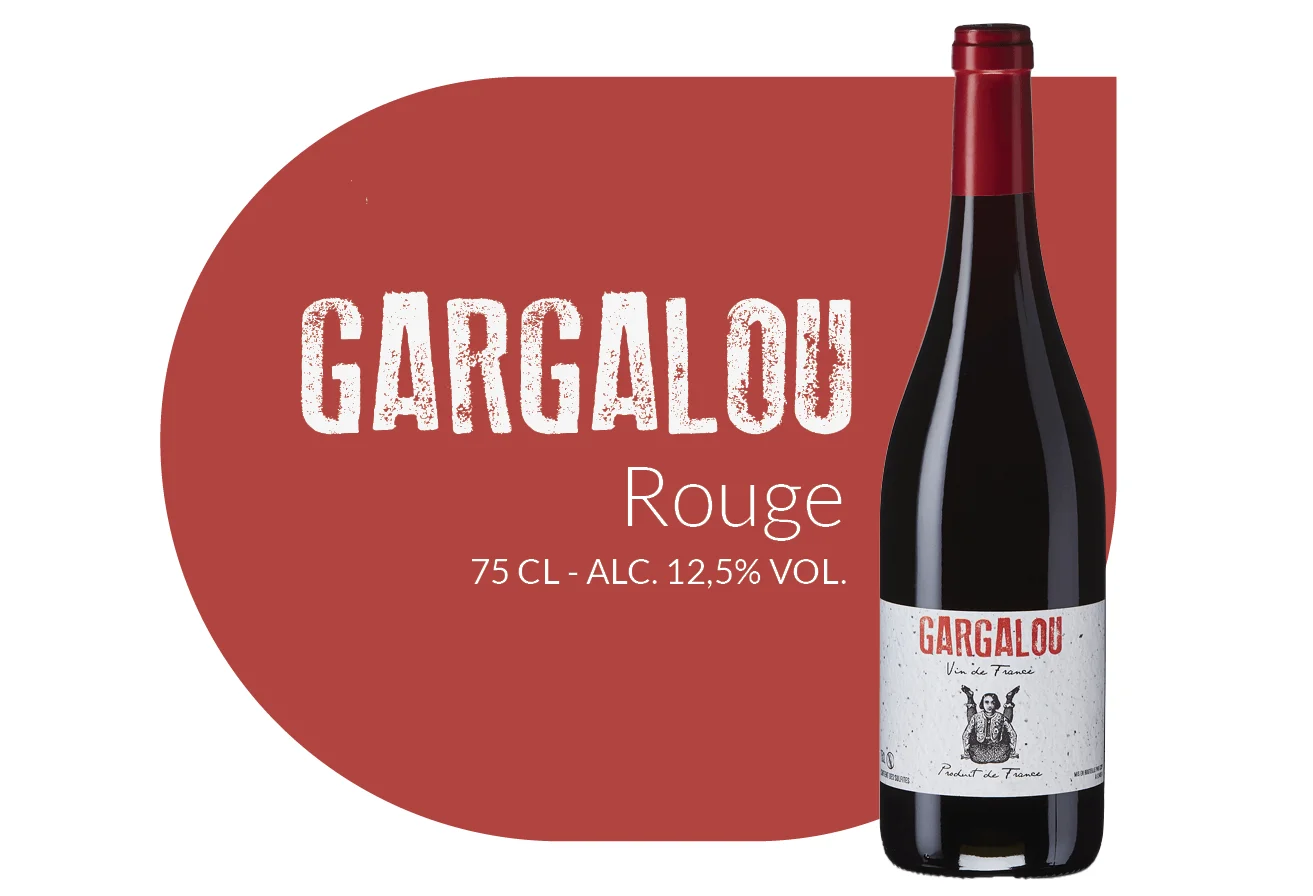 Vin Gargalou Rouge du Château Haut Meyreau des Vignobles Invindia