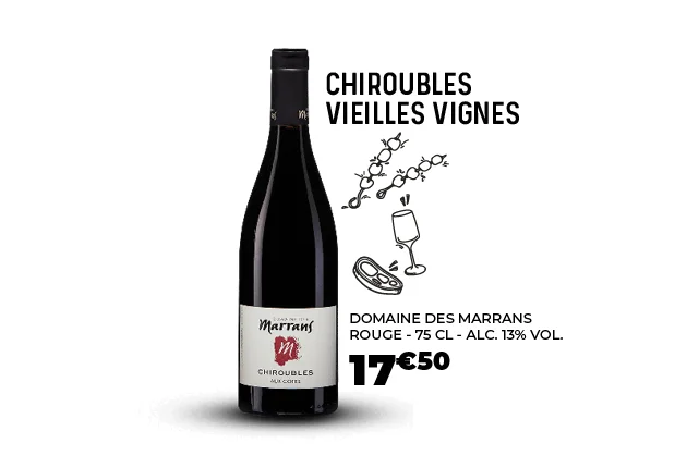 Vin rouge Chiroubles