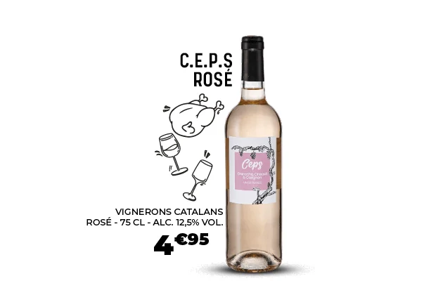 Vin rosé CEPS