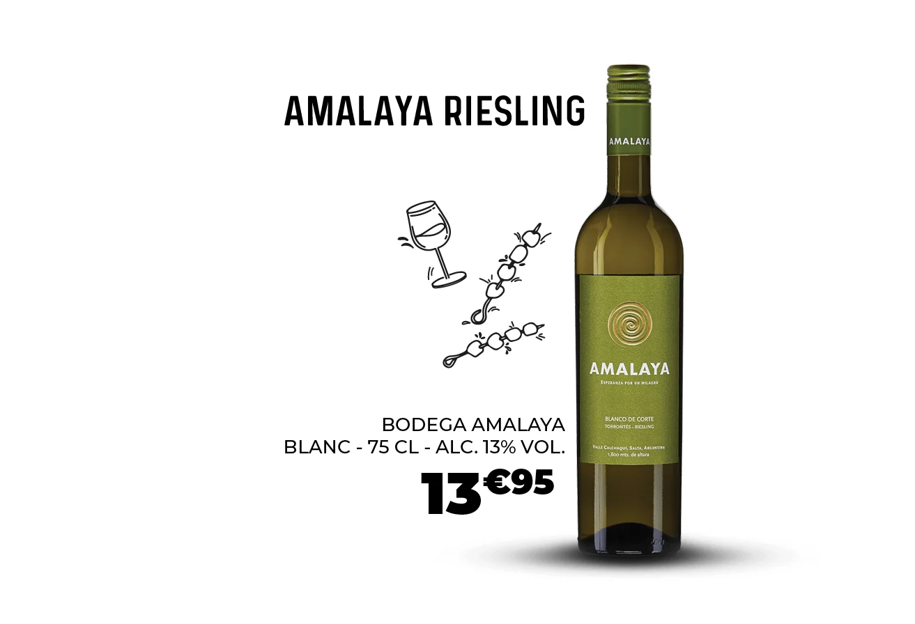Vin blanc Amalaya Riesling