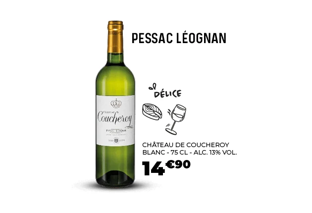 Vin blanc Pessac Léognan