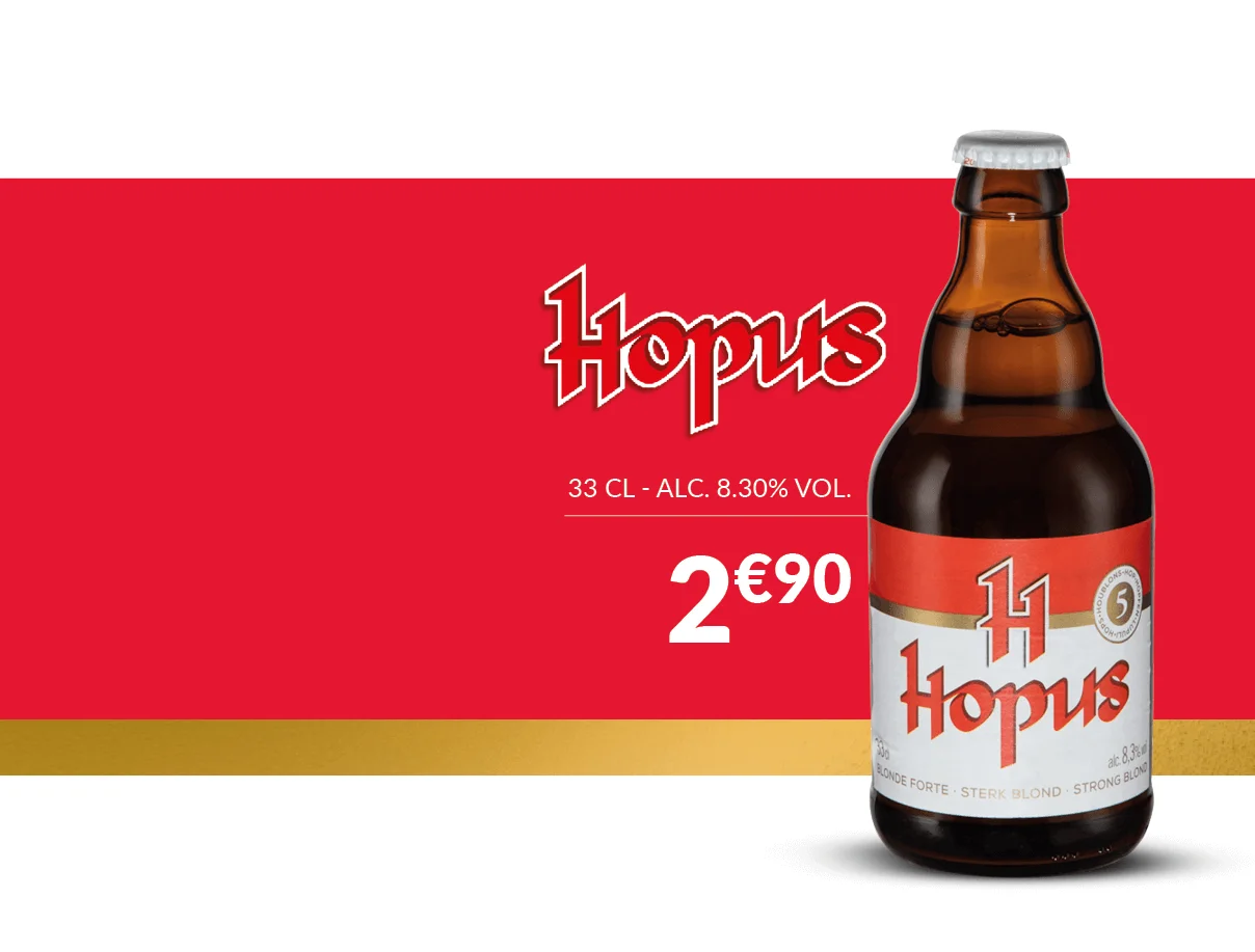 Twin gauche - Bière Blonde Hopus